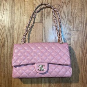 “Designer” Pink Handbag